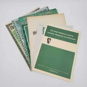 6 Pieces Vintage Sheet Music Ireland Irish Songs 1912-1986 - Piano/Voice